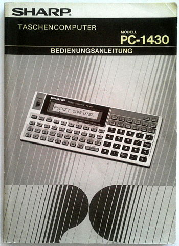 PC-1430 Manual