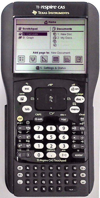 TI-nspire CAS with Touchpad